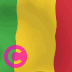 mali country flag elgato streamdeck and Loupedeck animated GIF icons key button background wallpaper